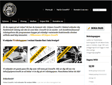 Tablet Screenshot of gripencrossfit.se
